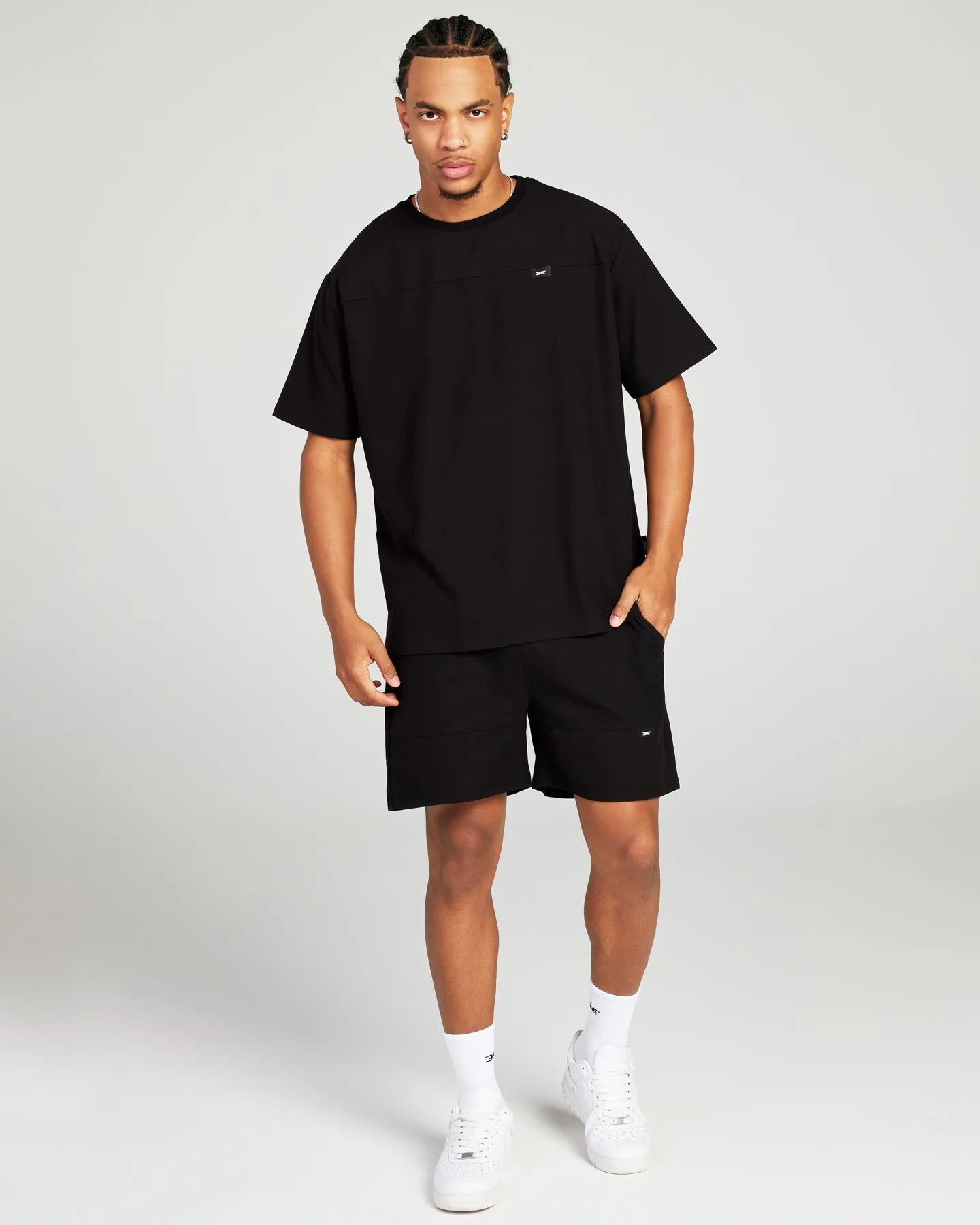 Signal Waffle Shorts - Black