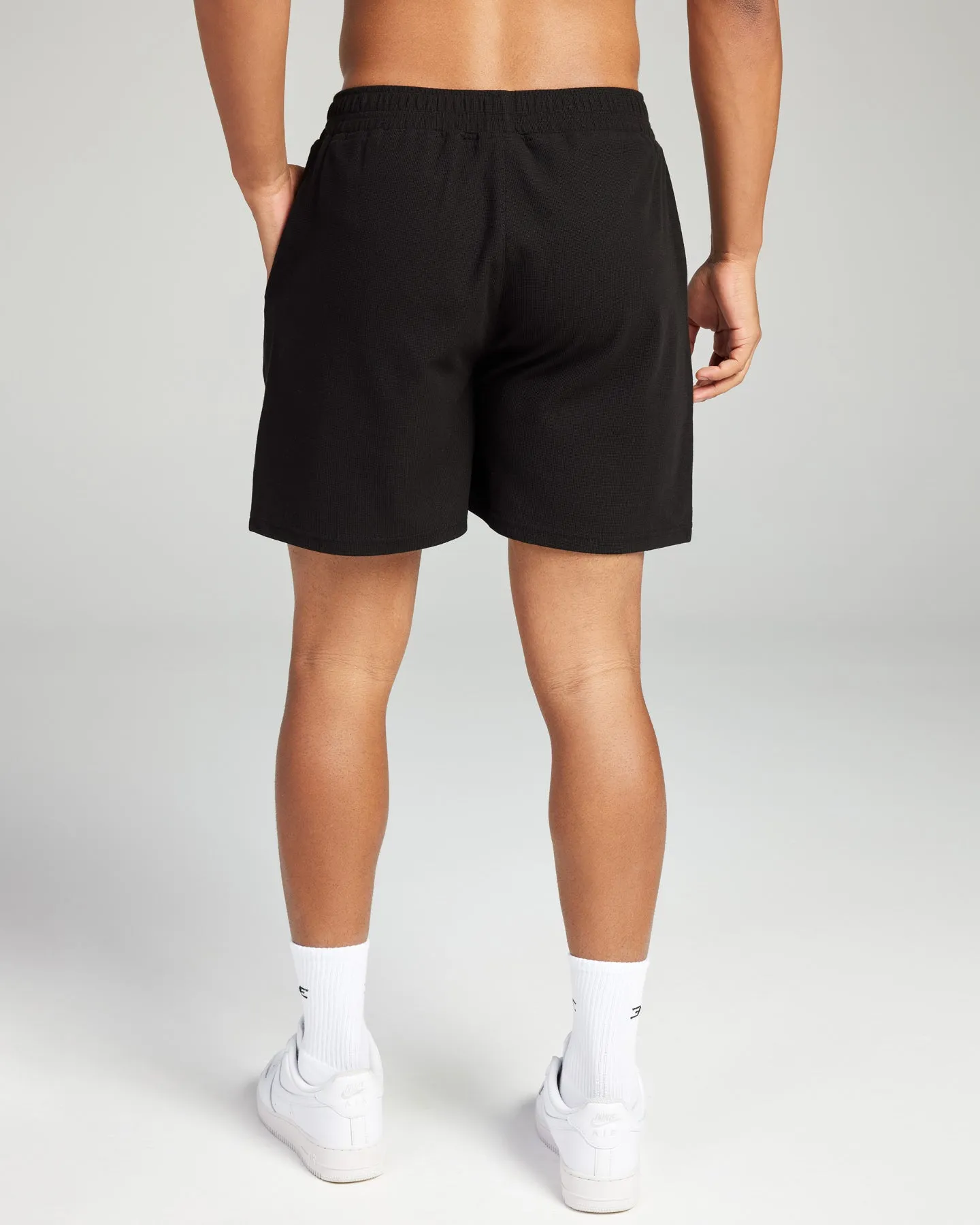 Signal Waffle Shorts - Black