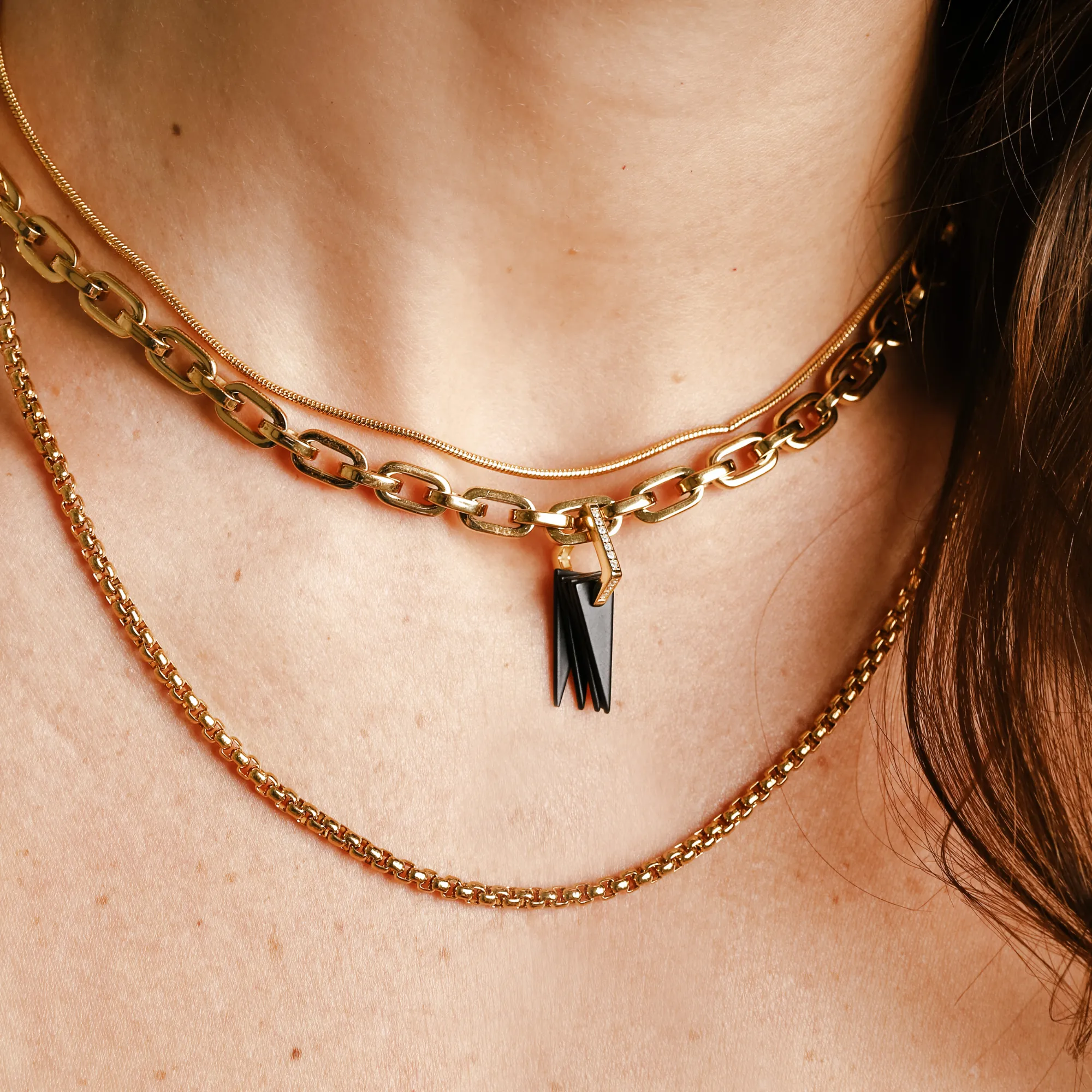 SILENCE LAYERED NECKLACE SET