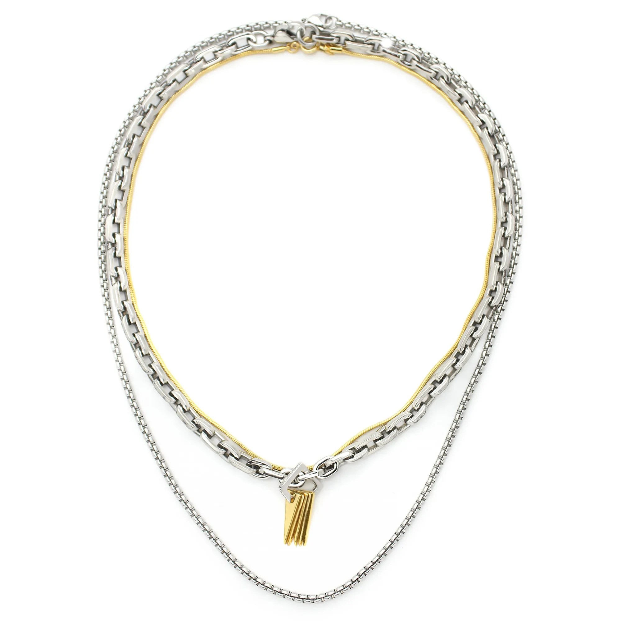 SILENCE LAYERED NECKLACE SET