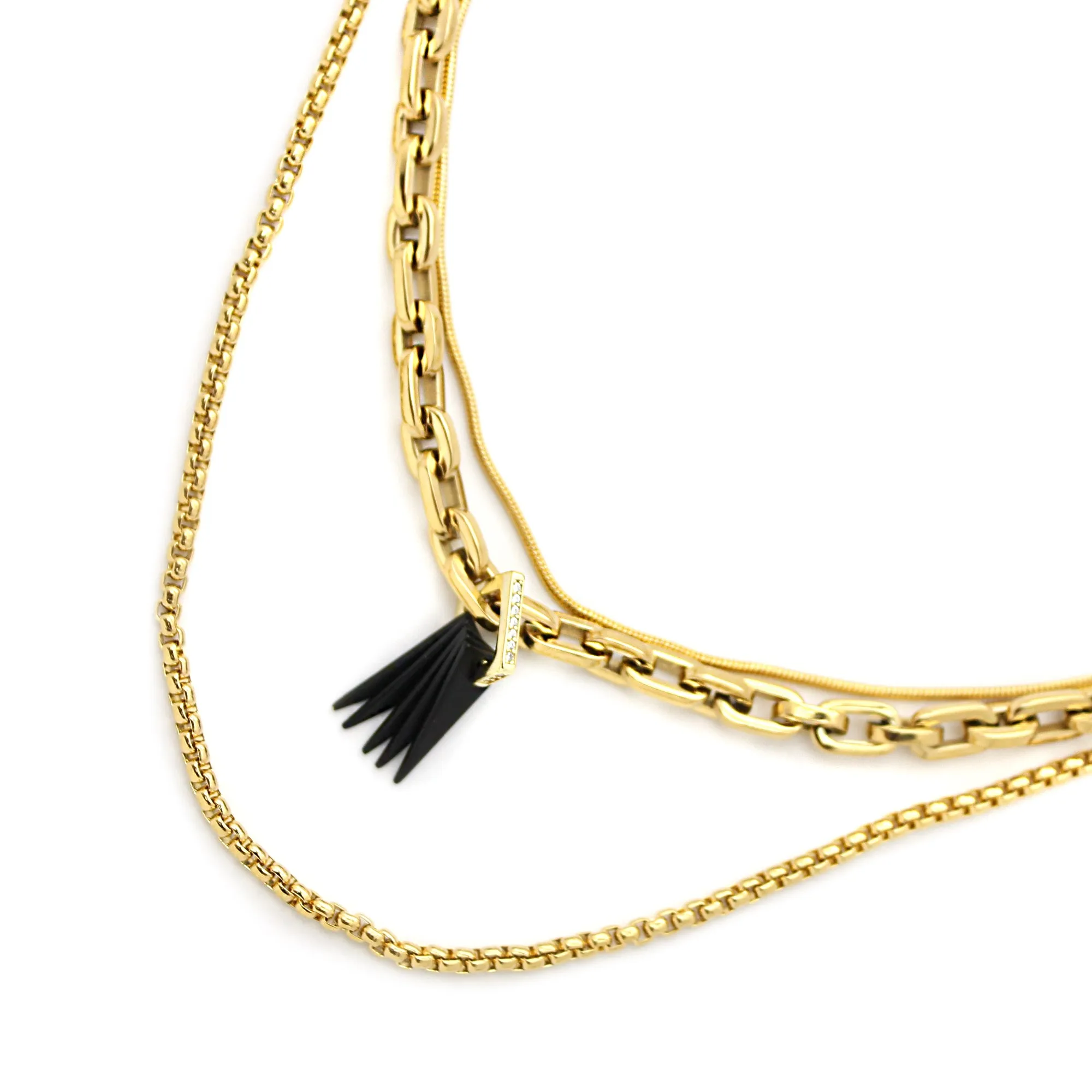 SILENCE LAYERED NECKLACE SET