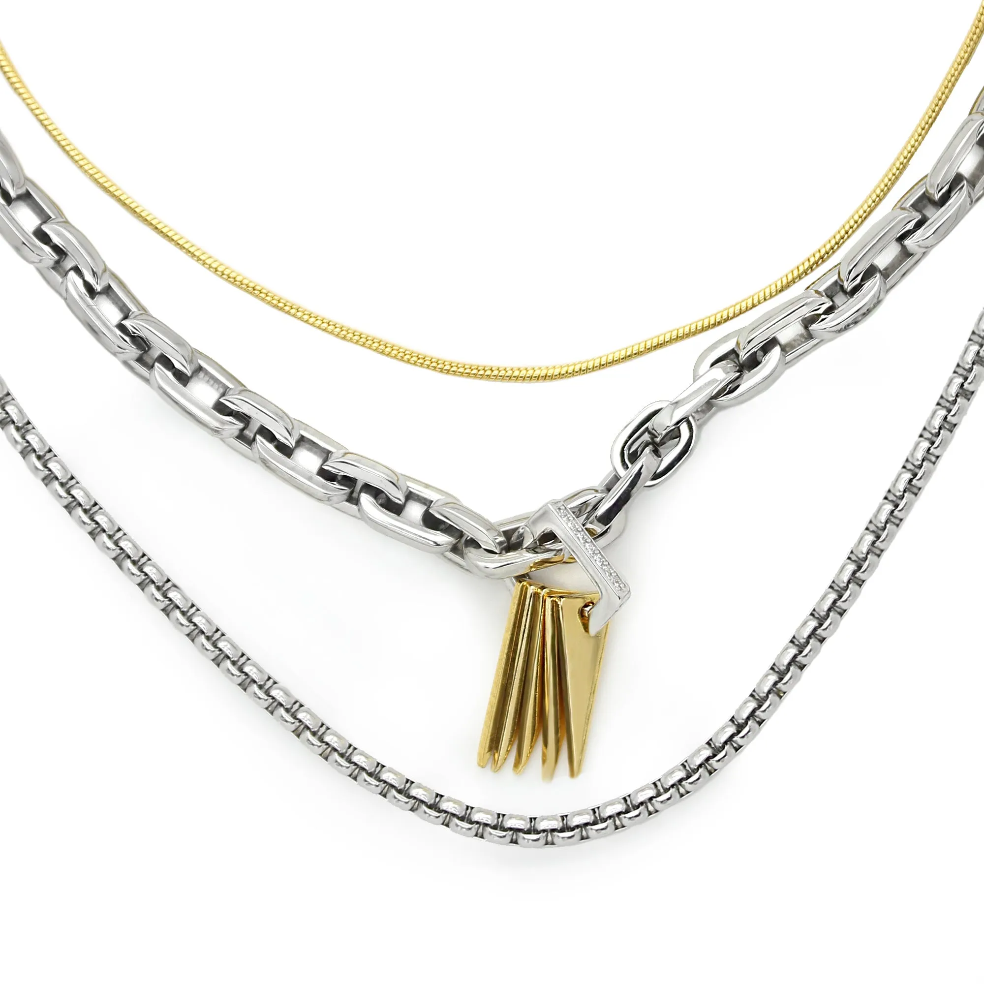SILENCE LAYERED NECKLACE SET