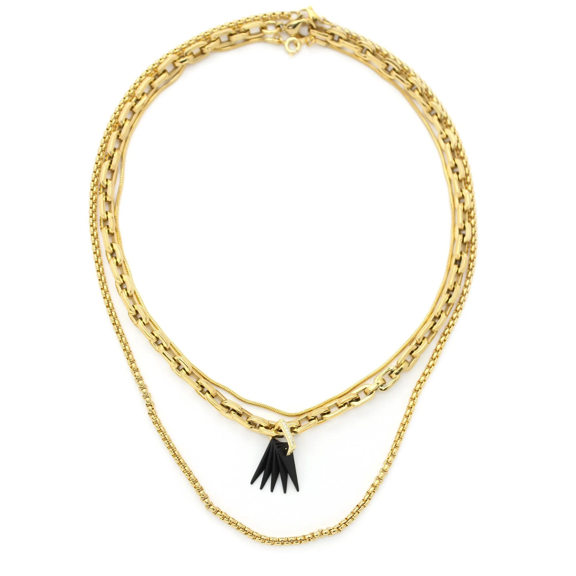 SILENCE LAYERED NECKLACE SET