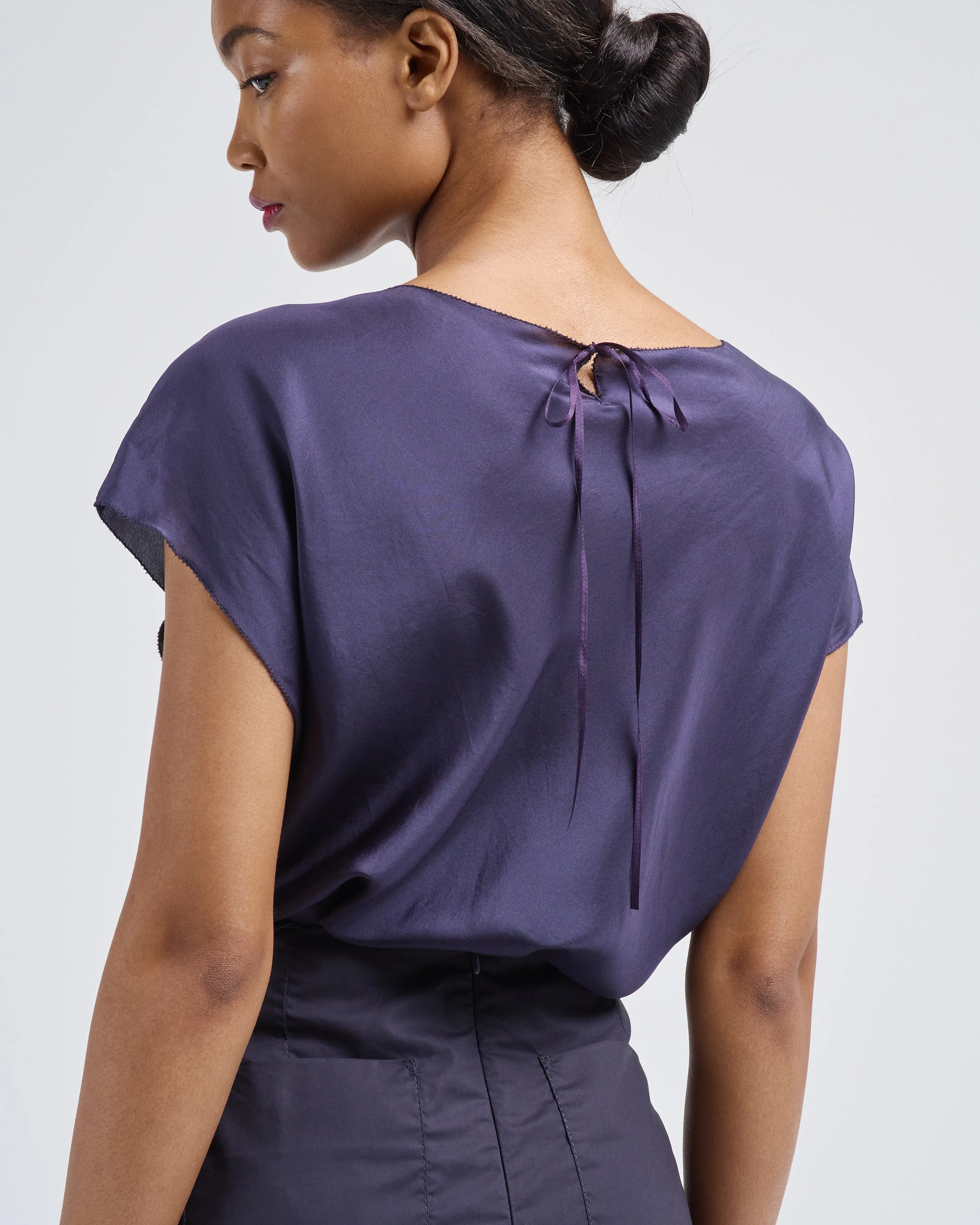 silk loose top