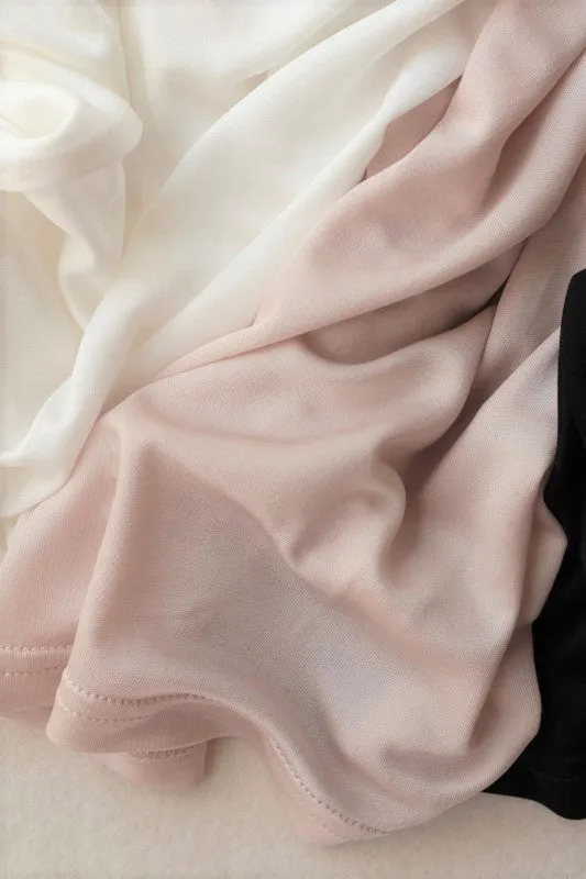 Silk Lycra Padded Slip (Nude)