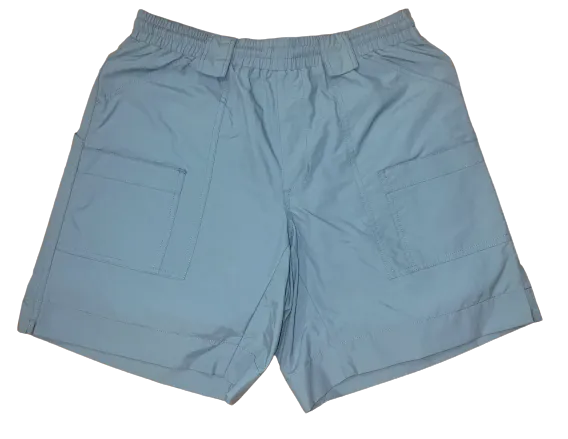 Sky Blue Fishing Shorts with liner