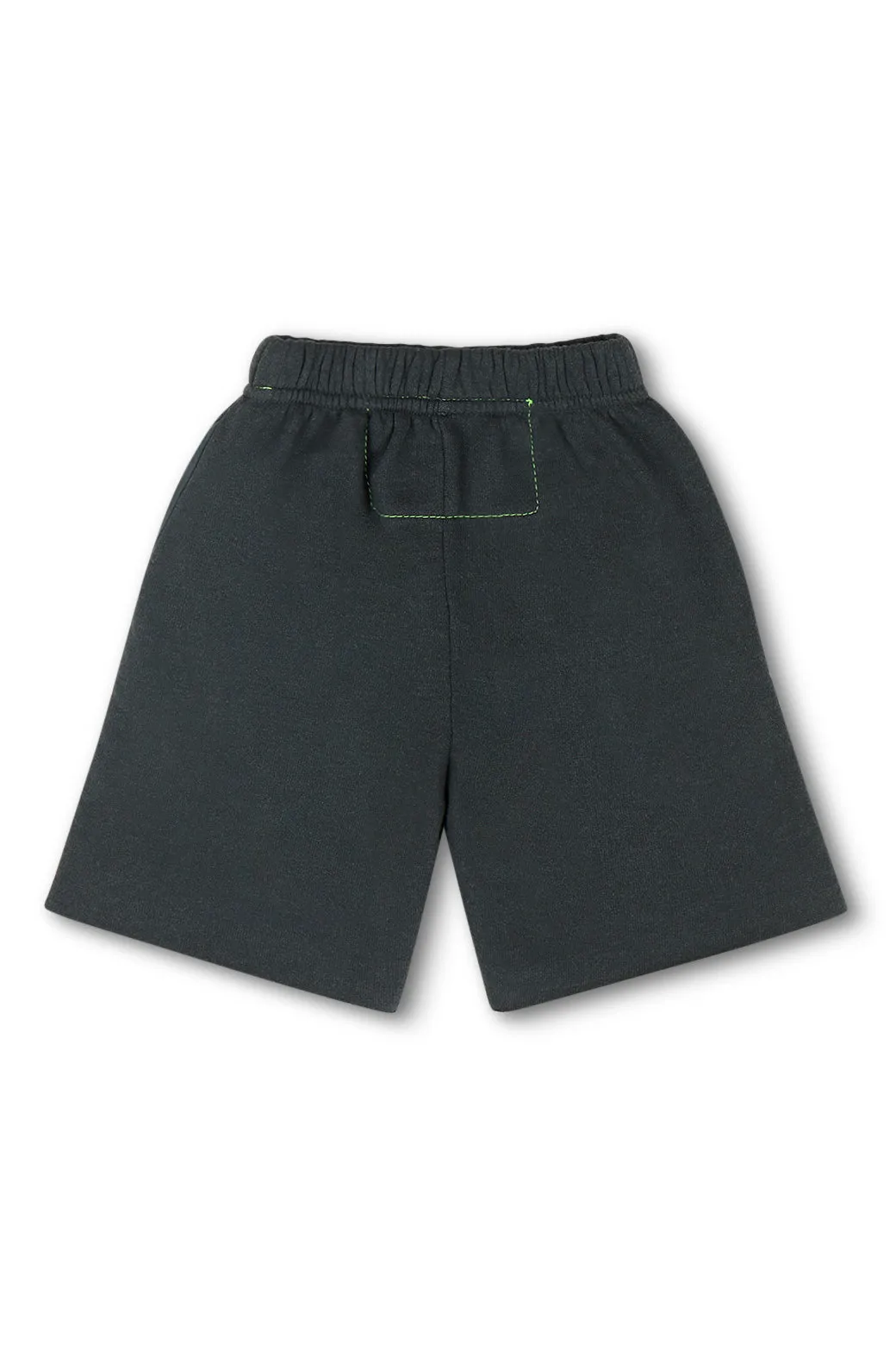 SMILEY KIDS SWEATSHORTS - CHARCOAL