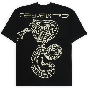 SNAKE TEE (BLACK)