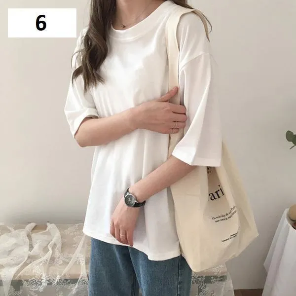 Solid Loose T-Shirt