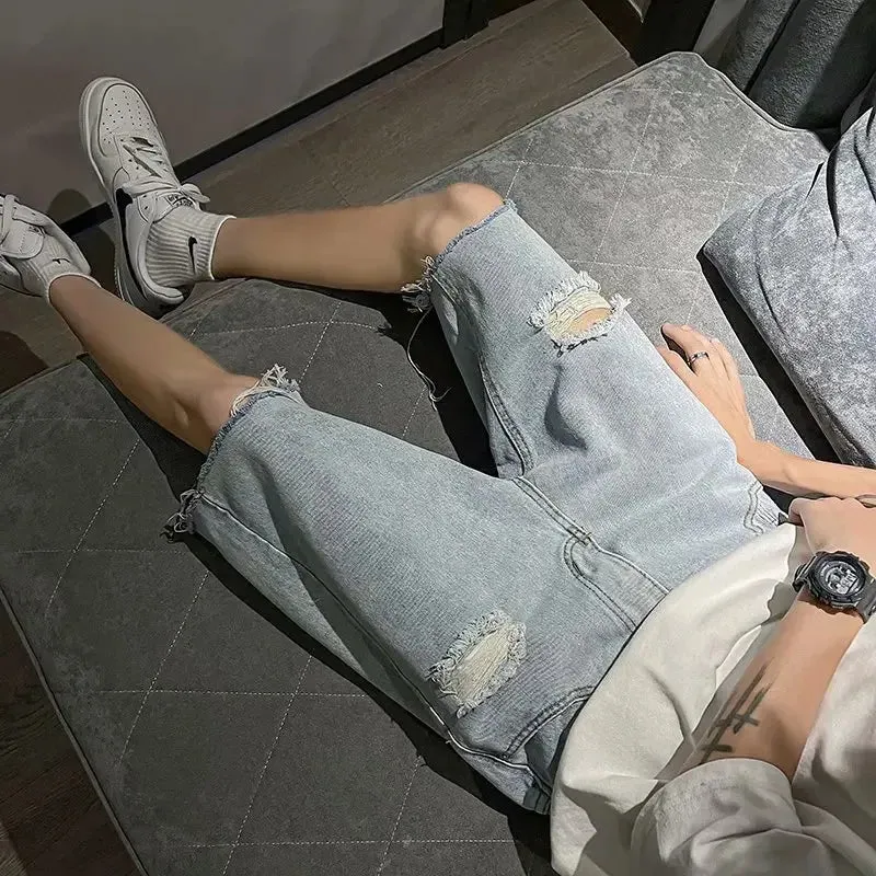 Sommer Casual Denim Sports Shorts