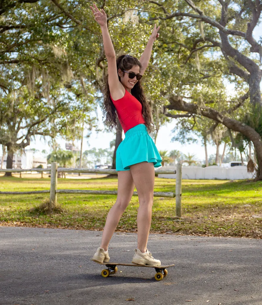 Southern Shirt Hybrid Performance Skort - Maliblue