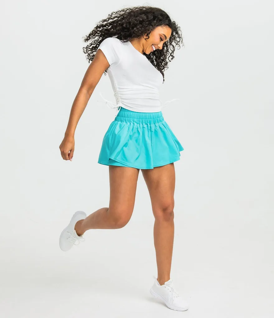 Southern Shirt Hybrid Performance Skort - Maliblue