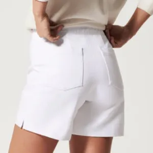 Spanx XL Shorts Silver Linings 6” Polished Ultimate Opacity Classic White NWT