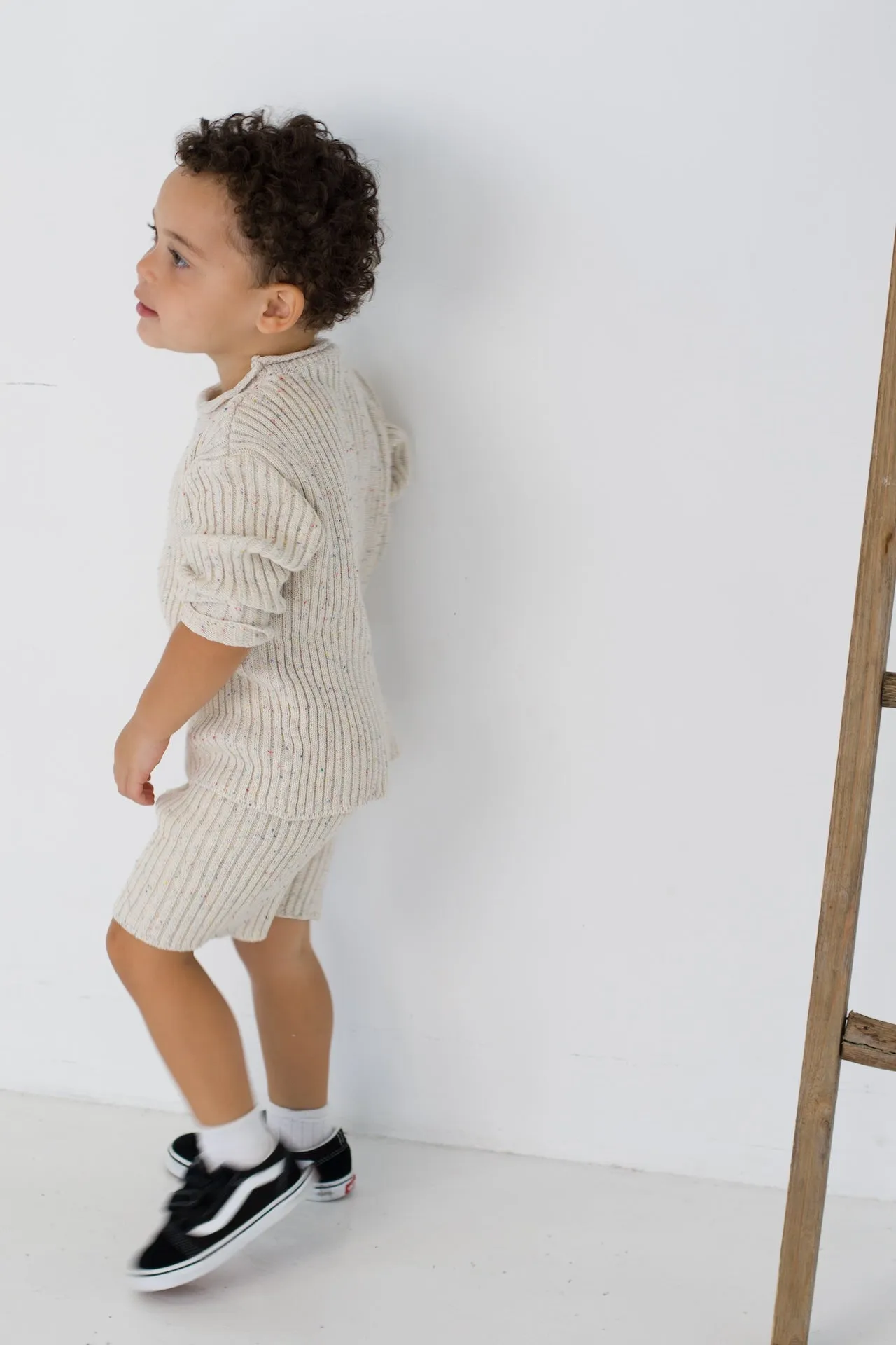 Speckle Rib Knit Co-Ord Set