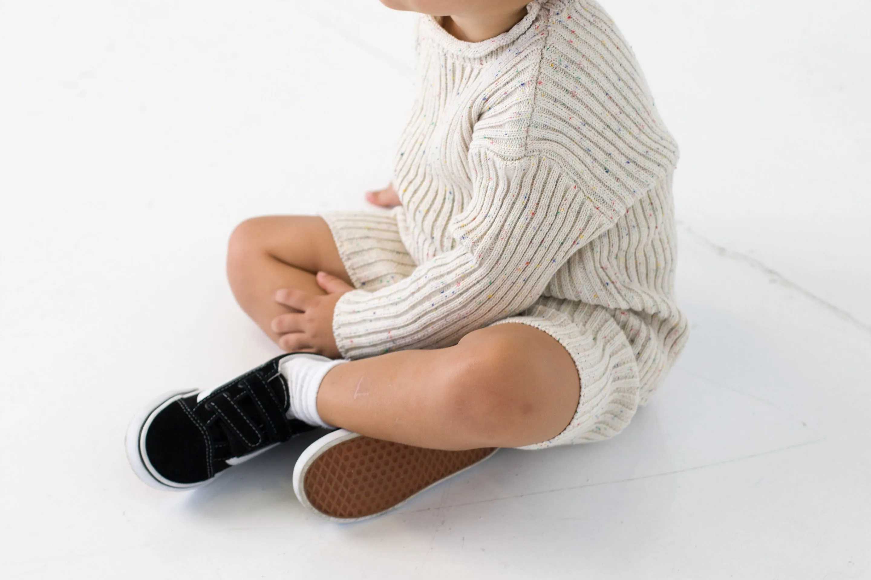 Speckle Rib Knit Co-Ord Set