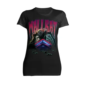 Stranger Things Mind Flayer Mallrat Women's T-Shirt (Black)