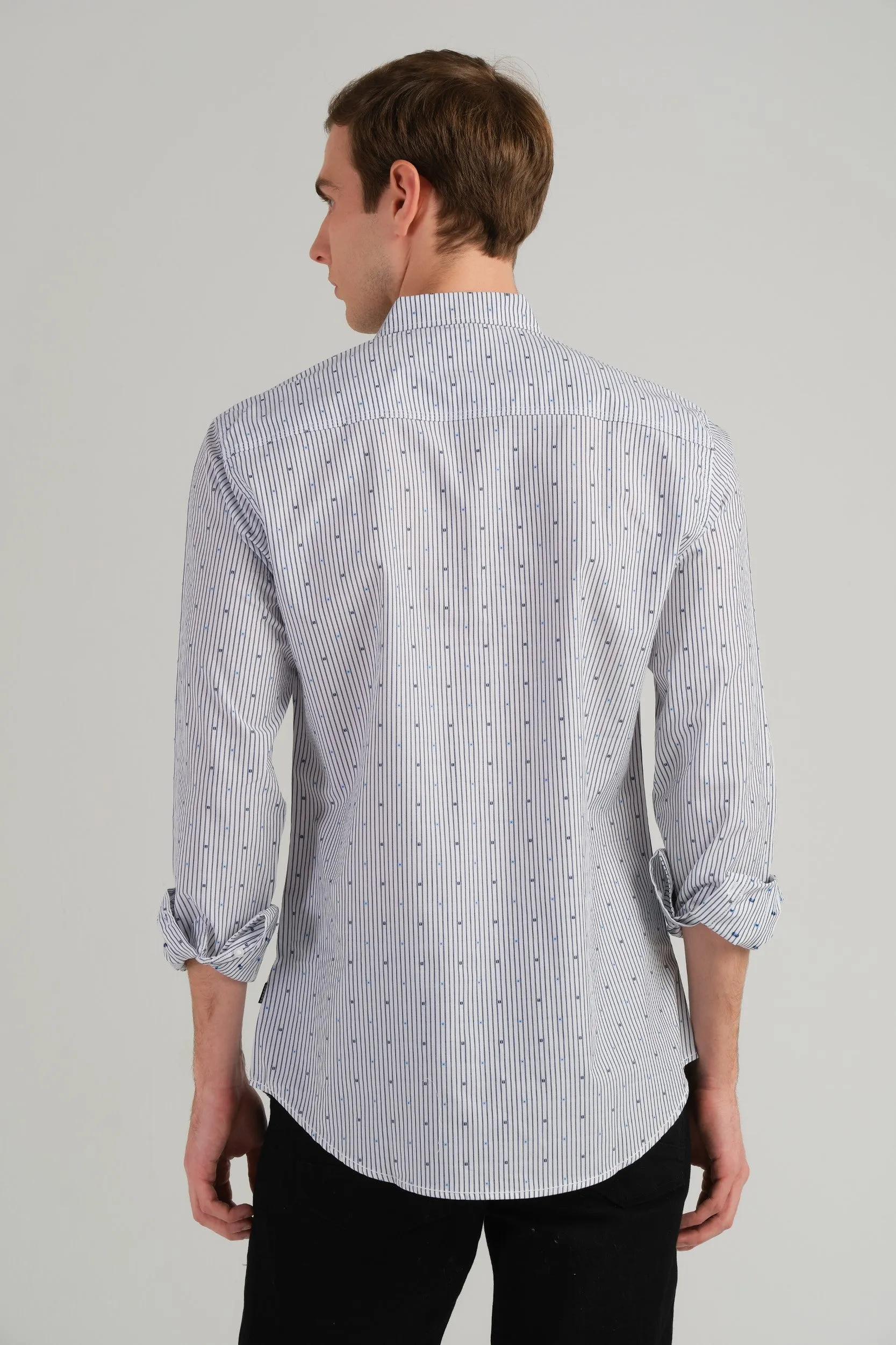 STRIPE SLIM FIT SHIRT