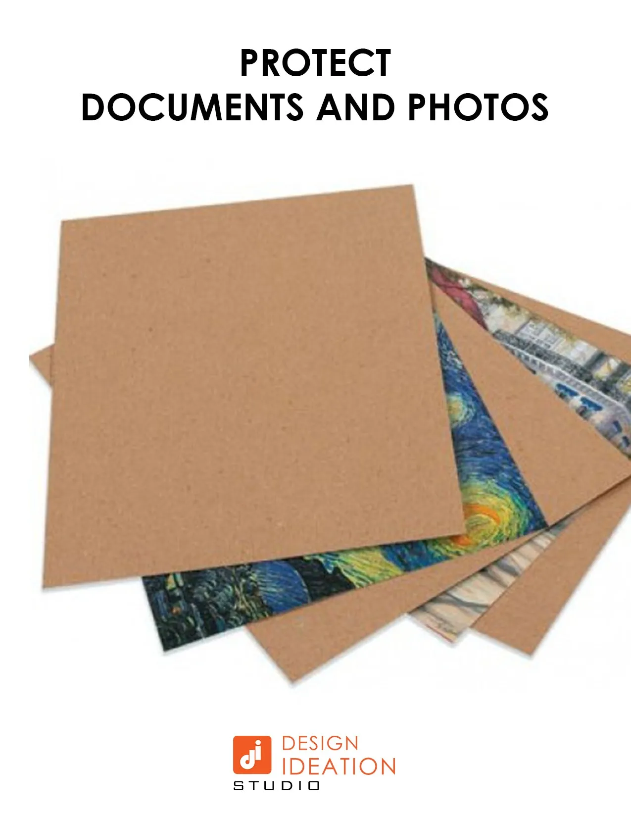 STUDIO 12 Chipboard Sheets. 9" x 12". STANDARD .022”