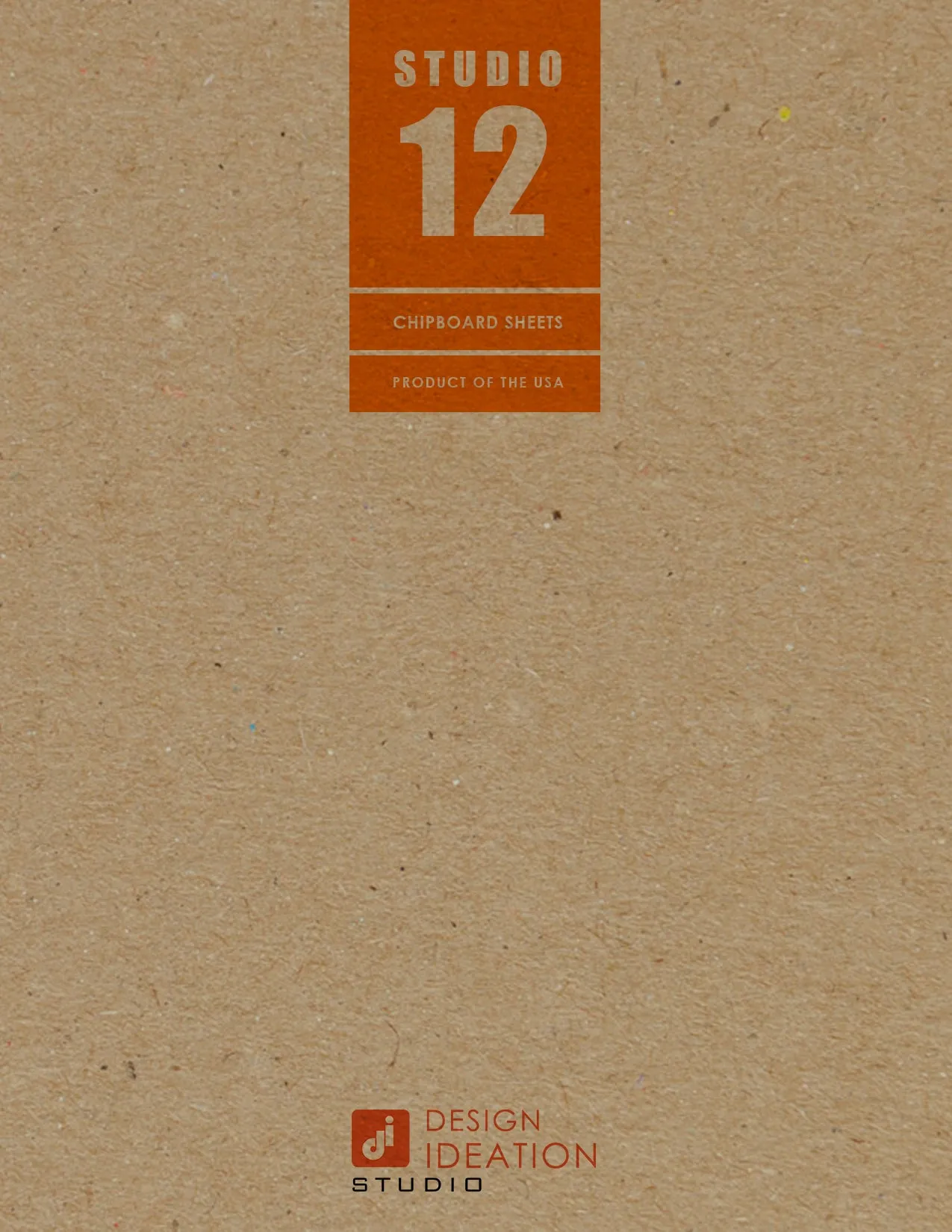 STUDIO 12 Chipboard Sheets. 9" x 12". STANDARD .022”