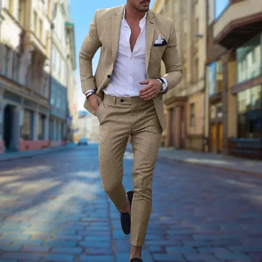 Stylebewusst - Slim-Fit Herrenanzug