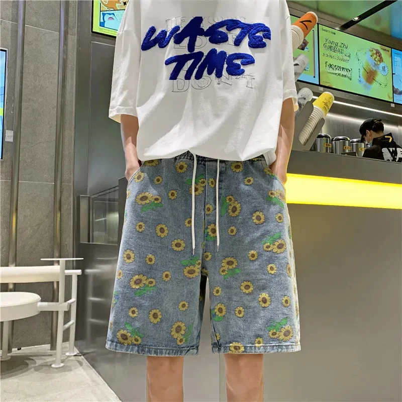 SummerWave Denim Shorts von TrendHerren
