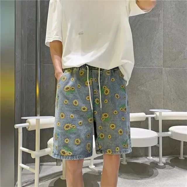 SummerWave Denim Shorts von TrendHerren