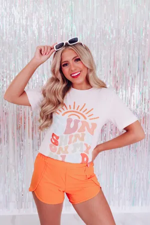 Sunshine On My Mind Graphic Tee - Vintage White