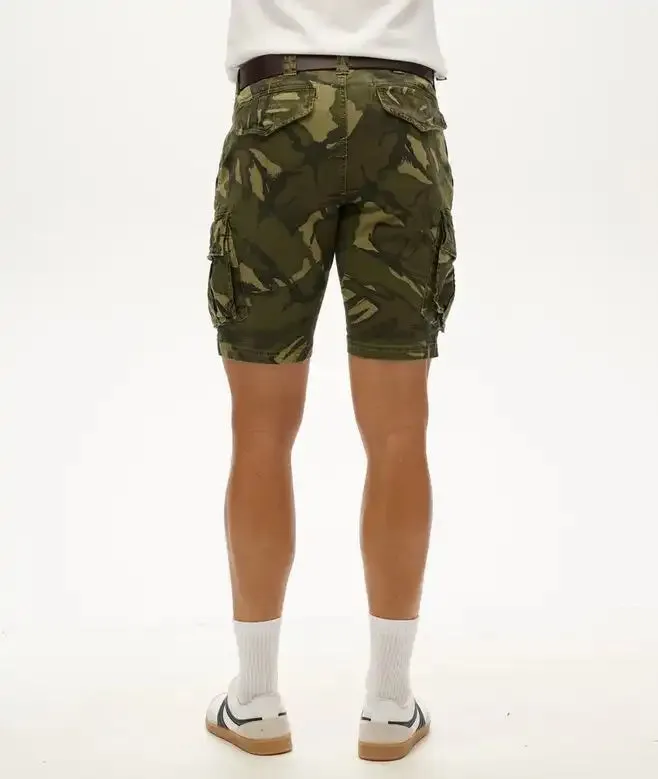 Superdry Mens Core Cargo Shorts Outline Camo