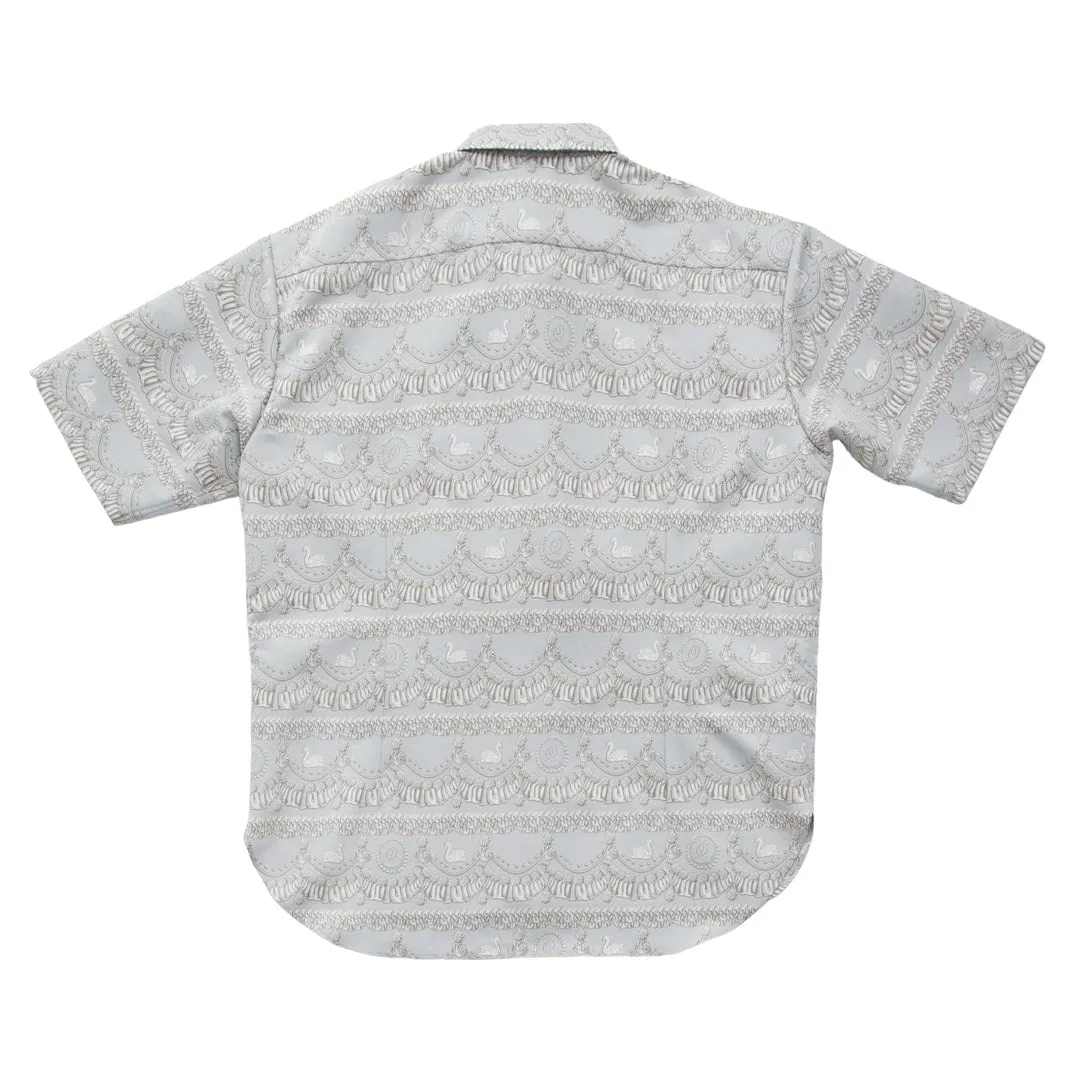 Swan Lake Cake Dress Shirt (Misty Blue)【Japan Jewelry】