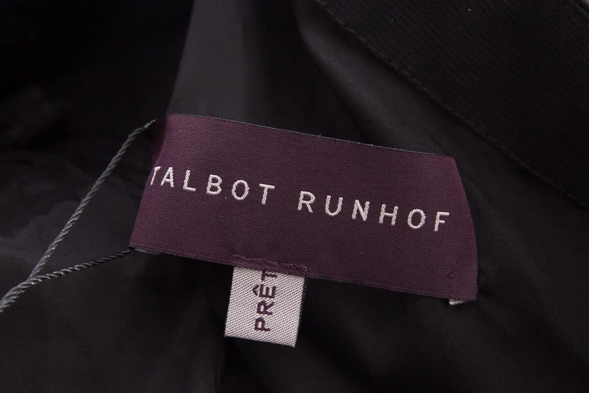 Talbot Runhof Black Dress SZ 10