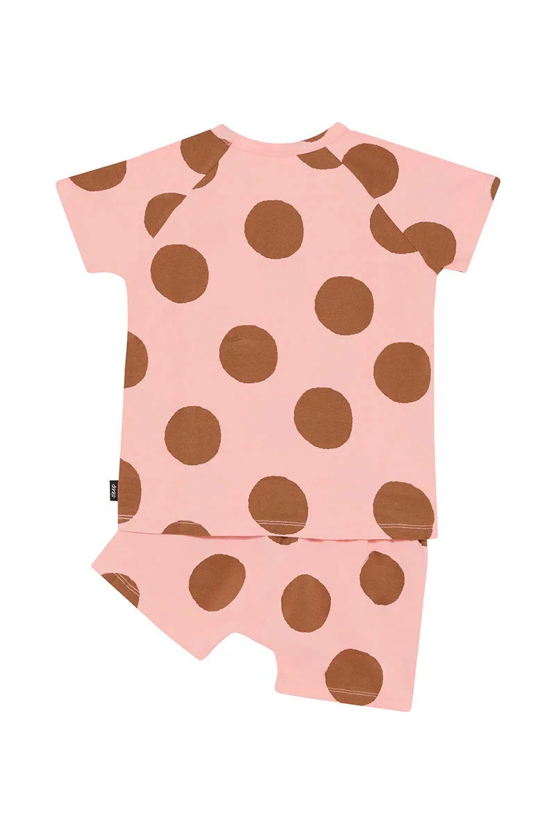 Tee/Short Sleep Set - Playful Spots