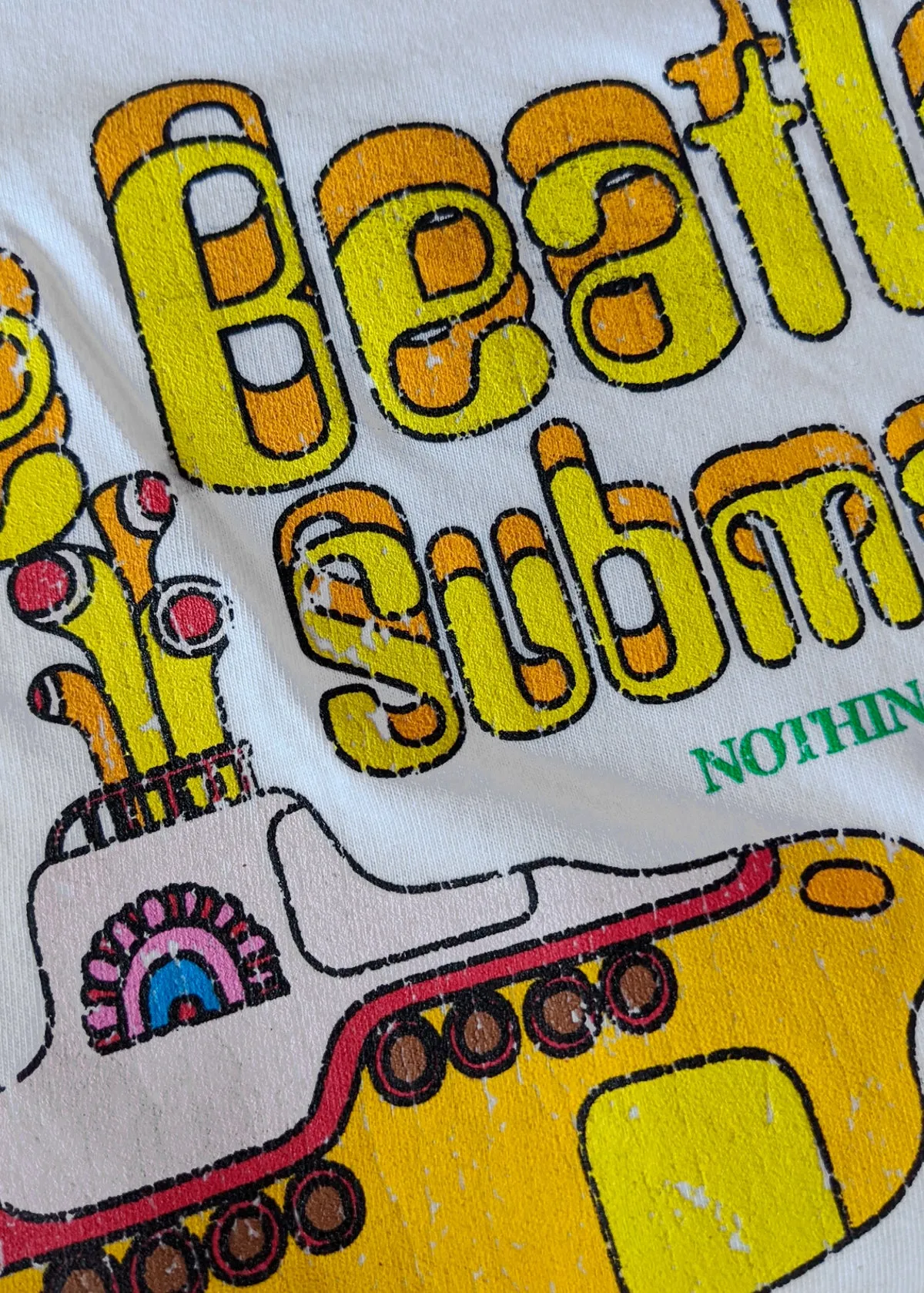The Beatles Yellow Submarine Oversized Tee