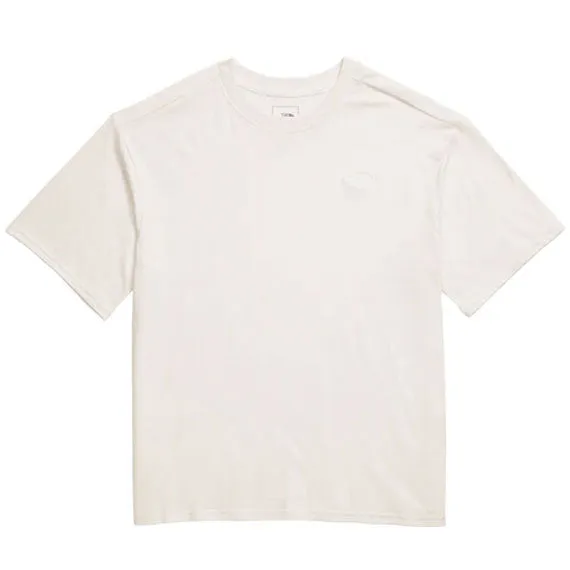 The North Face Women's S/S Evolution Oversized T-Shirt White Dune/White 2025