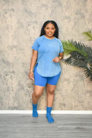 The “Travel” Blue Acid Wash Set 2.0