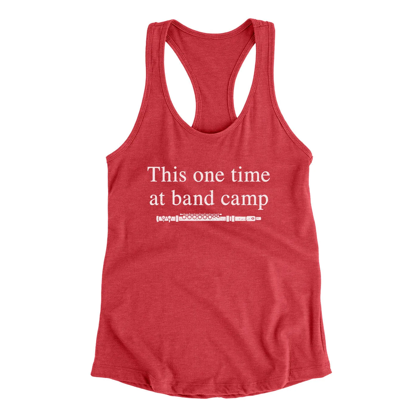 This One Time At Band Camp Women's Racerback Tank