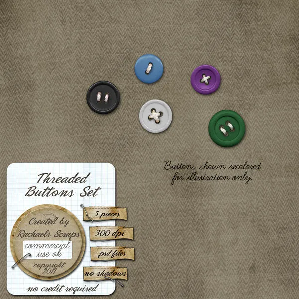 Threaded Buttons