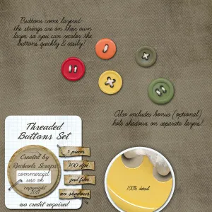Threaded Buttons