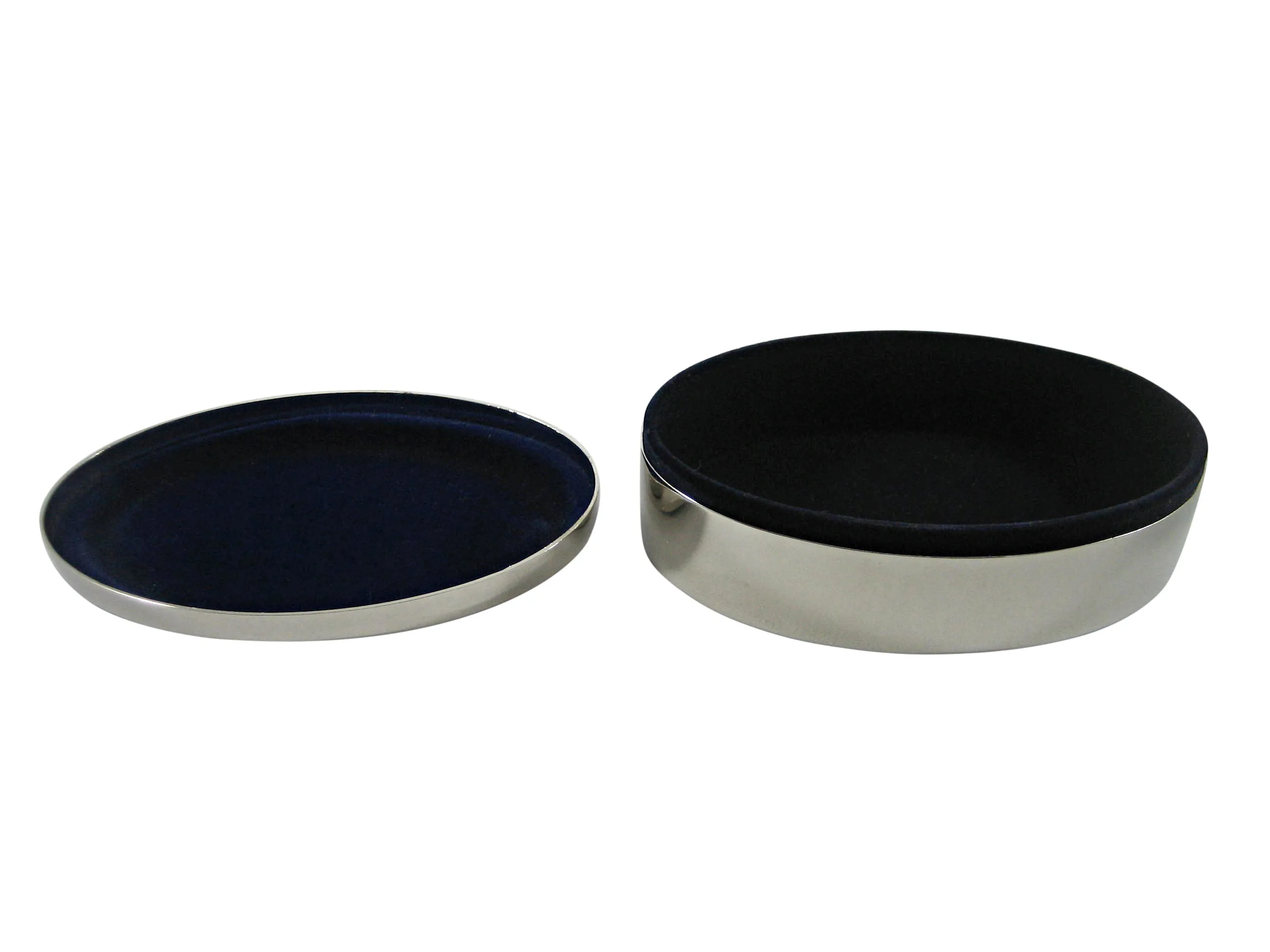 Tiny Industrial Construction Cinderblock Oval Trinket Jewelry Box