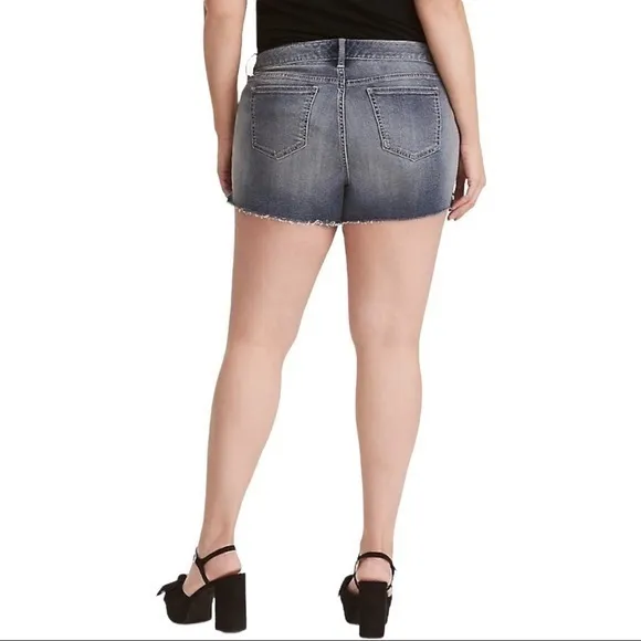 TORRID BROOKLYN Skinny High Rise Vintage Stretch Denim Jeans Shorts 20