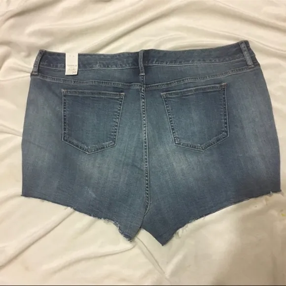 TORRID BROOKLYN Skinny High Rise Vintage Stretch Denim Jeans Shorts 20