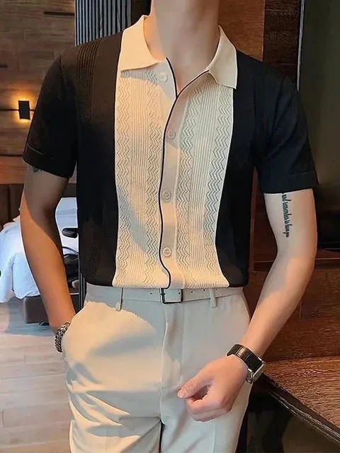 TrendHerren SummerWave Slim Fit Polo
