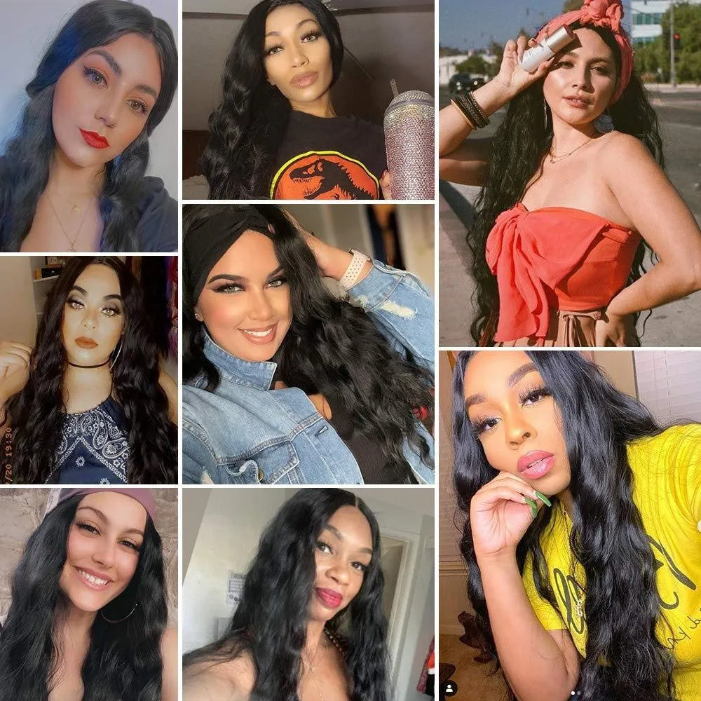 Trendy super long princess look wet and wavy heat resistant natural human hair feel synthetic wig 38 inches  /-
