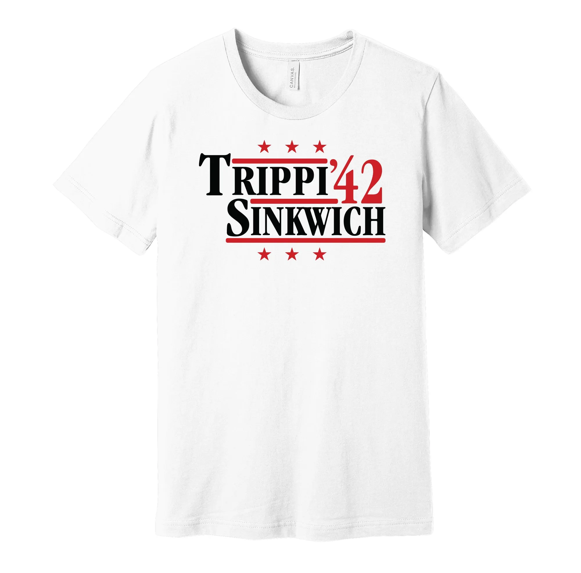 Trippi & Sinkwich '42 - Georgia Football Political Campaign Parody T-Shirt - Hyper Than Hype Shirts
