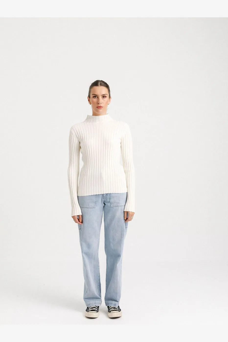 TURTLE NECK - WHIPPED CREAM