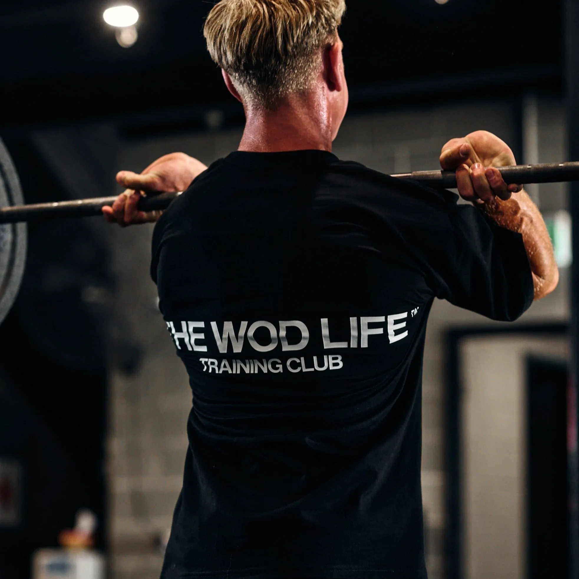 TWL - LIFESTYLE OVERSIZED T-SHIRT - TRAINING CLUB - BLACK/WHITE