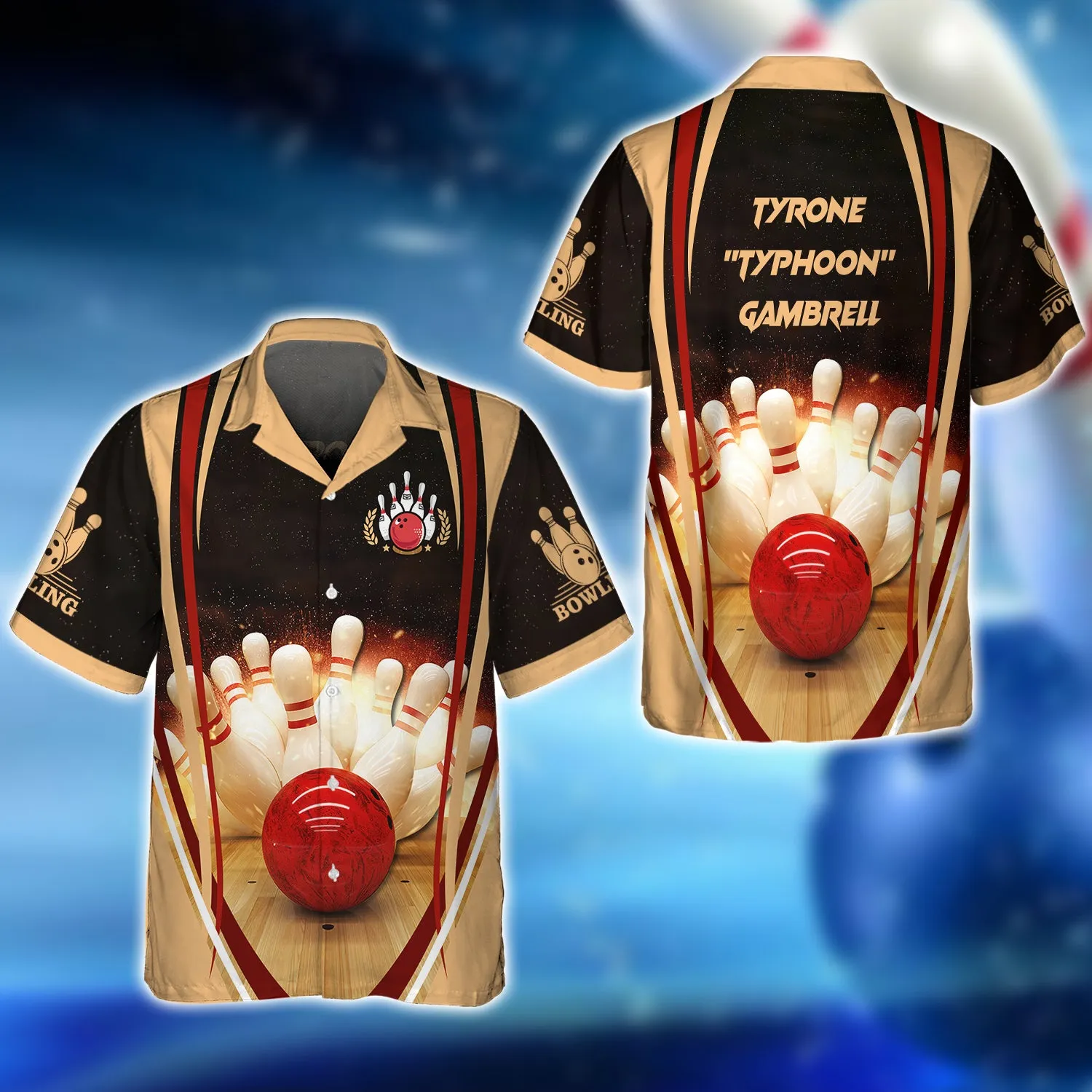 TYRONE "TYPHOON" GAMBRELL 2 3D Shirt - QB95