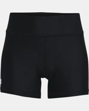Under Armour Girls' HeatGear® Armour Shorty Team 4" Shorts