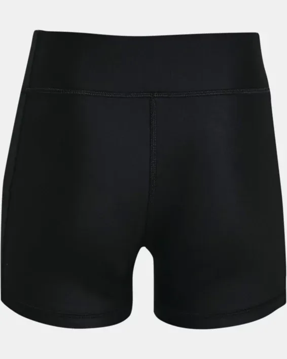 Under Armour Girls' HeatGear® Armour Shorty Team 4" Shorts