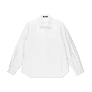 undercover double layer shirt (white)