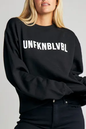 Unfknblvbl Oversized Crewneck